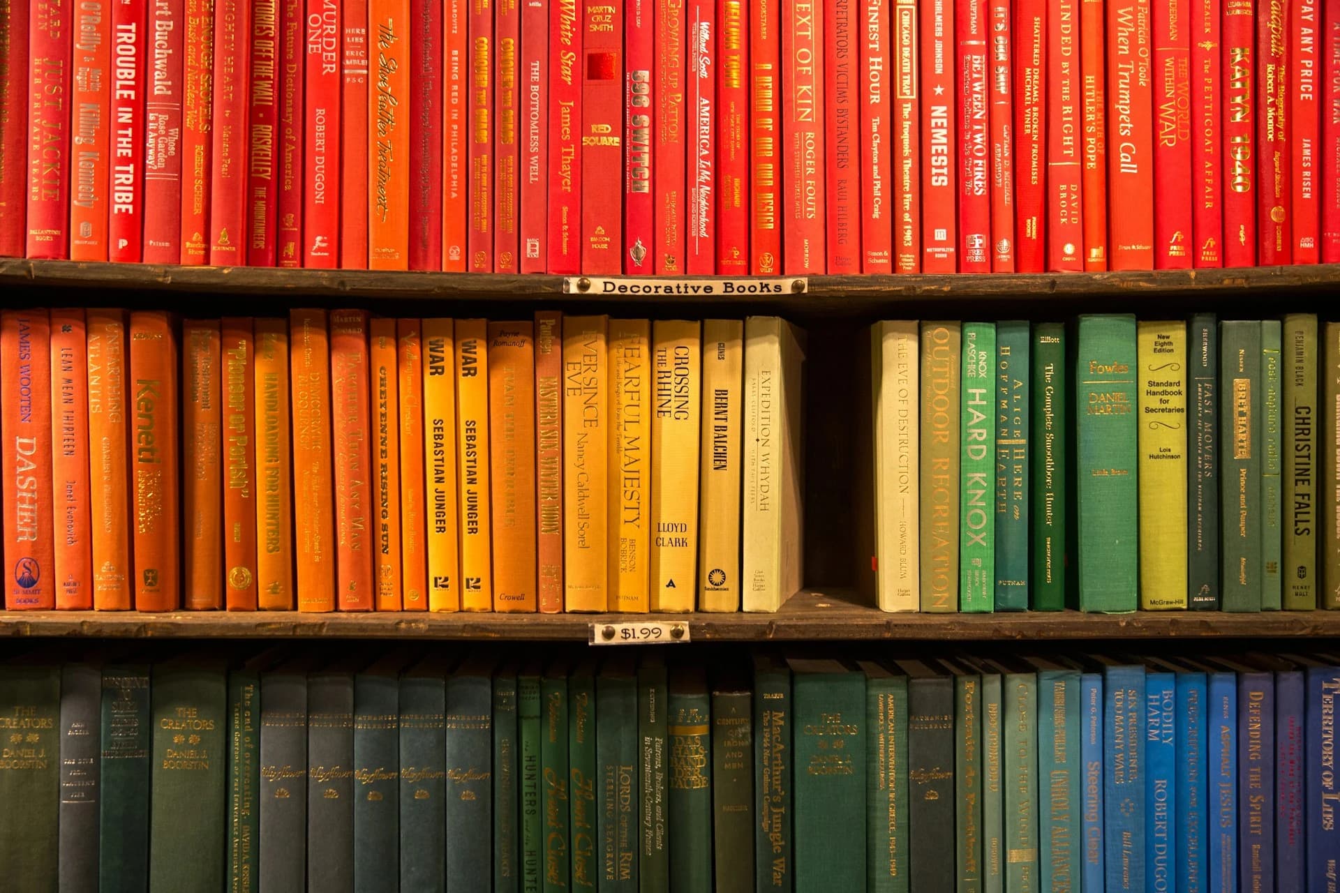book menu image